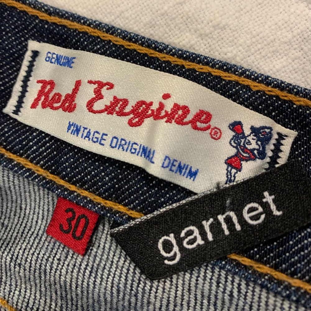 Red Engine Boot Cut jeans - Picture 2 of 4